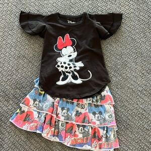 Chaser Disney Minnie Mouse set. Skirt and top, adorable!